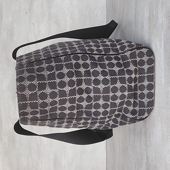 Kate Spade Black and White Geometric Diaper Bag - Picture 3 of 11